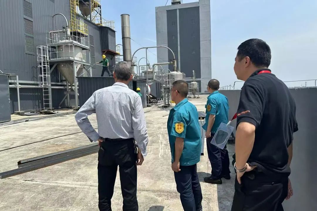 Ang Chlyphu Polyester nagdala sa mga inspeksyon sa kaluwasan sa wala pa ang Mayo Day Holiday