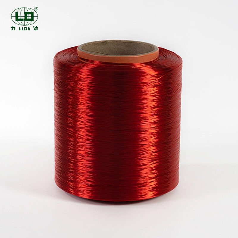 Asa ang kasagarang gigamit nga Anti Fire Nylon 6 Dope Dyed Filament Yarn